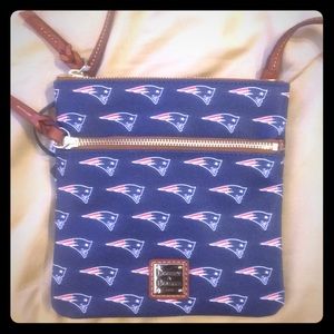 Dooney & Bourke Patriots Double Zip Crossbody